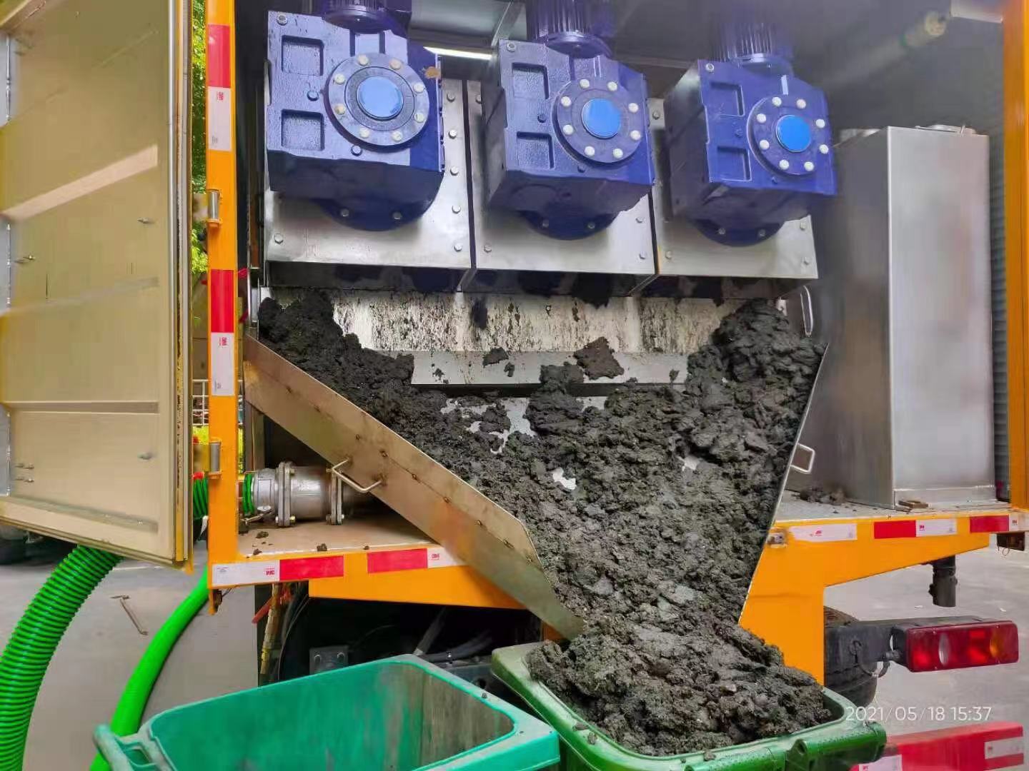 藤县化粪池清掏城市维护站-泥浆净化干湿分离处理